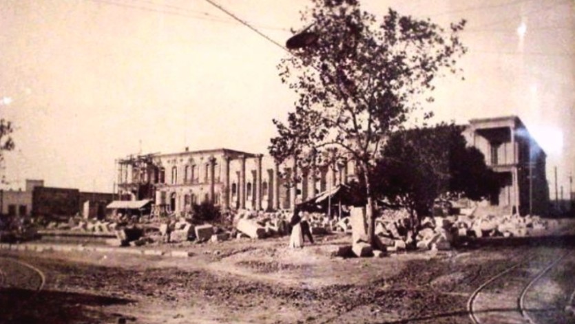 Palacio de Gobierno del Estado de Nuevo Leon. Construcción