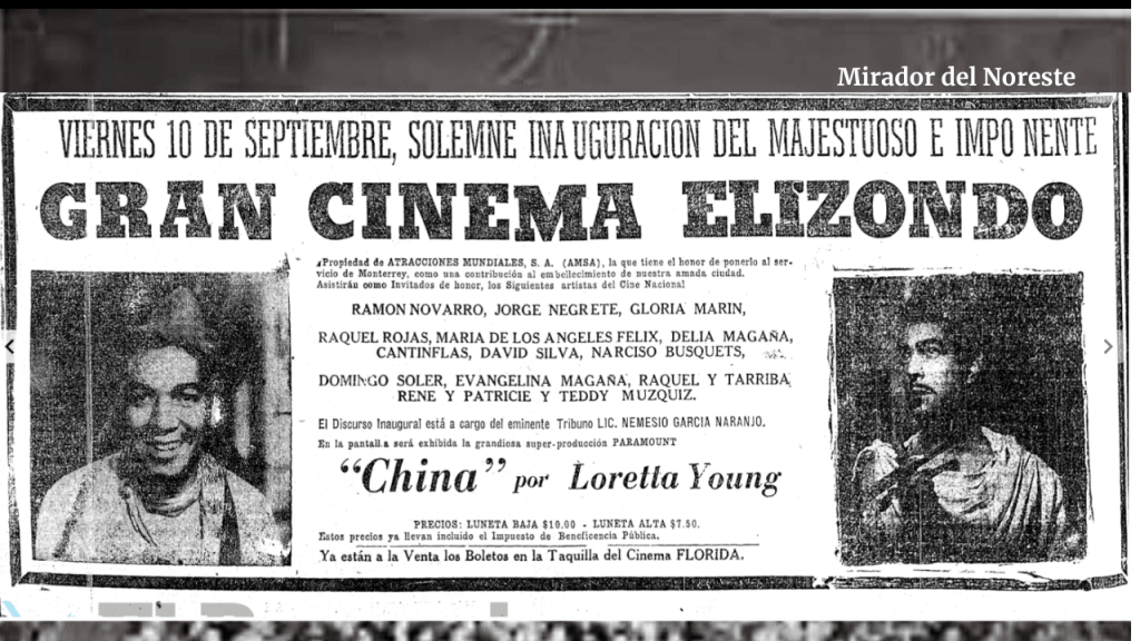 Cinema Elizondo Apertura