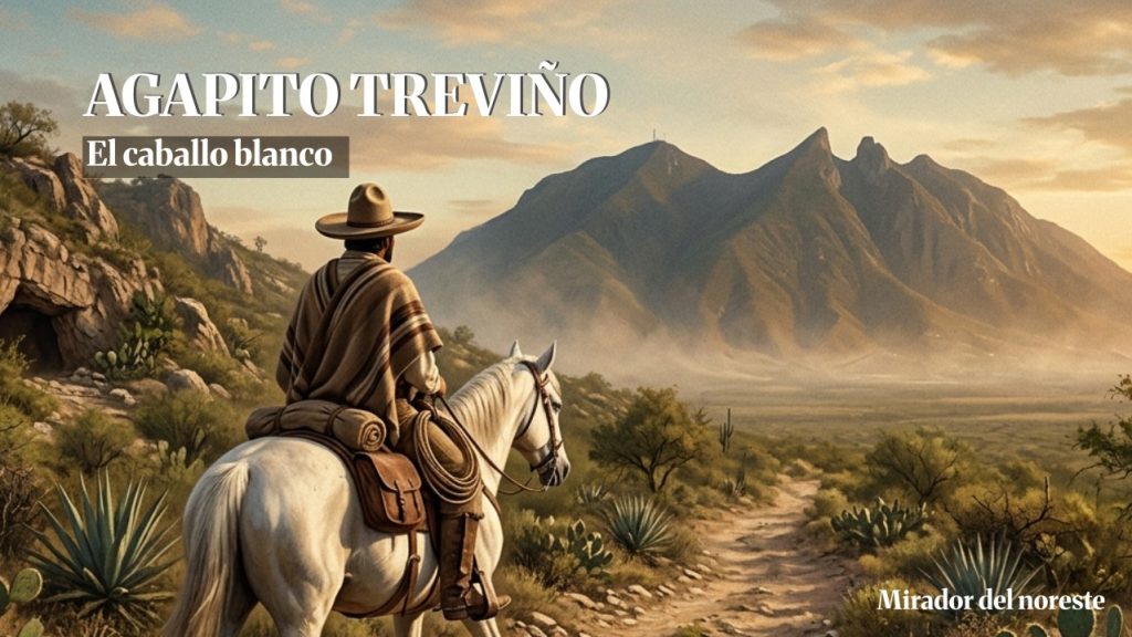Recreación histórica del Caballo Blanco, leyenda de Nuevo León