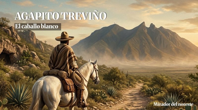 Recreación histórica del Caballo Blanco, leyenda de Nuevo León